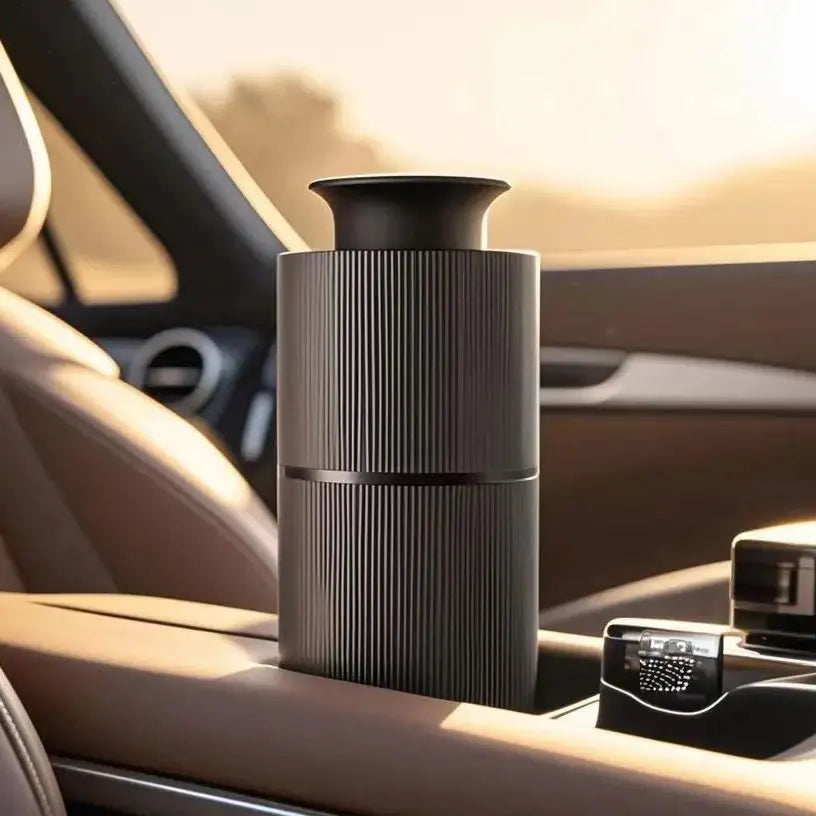 Portable Car Aroma Diffuser – USB Rechargeable Fragrance Machine