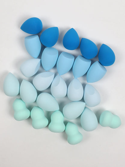 25-Pack Makeup Sponges for Foundation Cream & Powder – Multi-Colour Beauty Blenders
