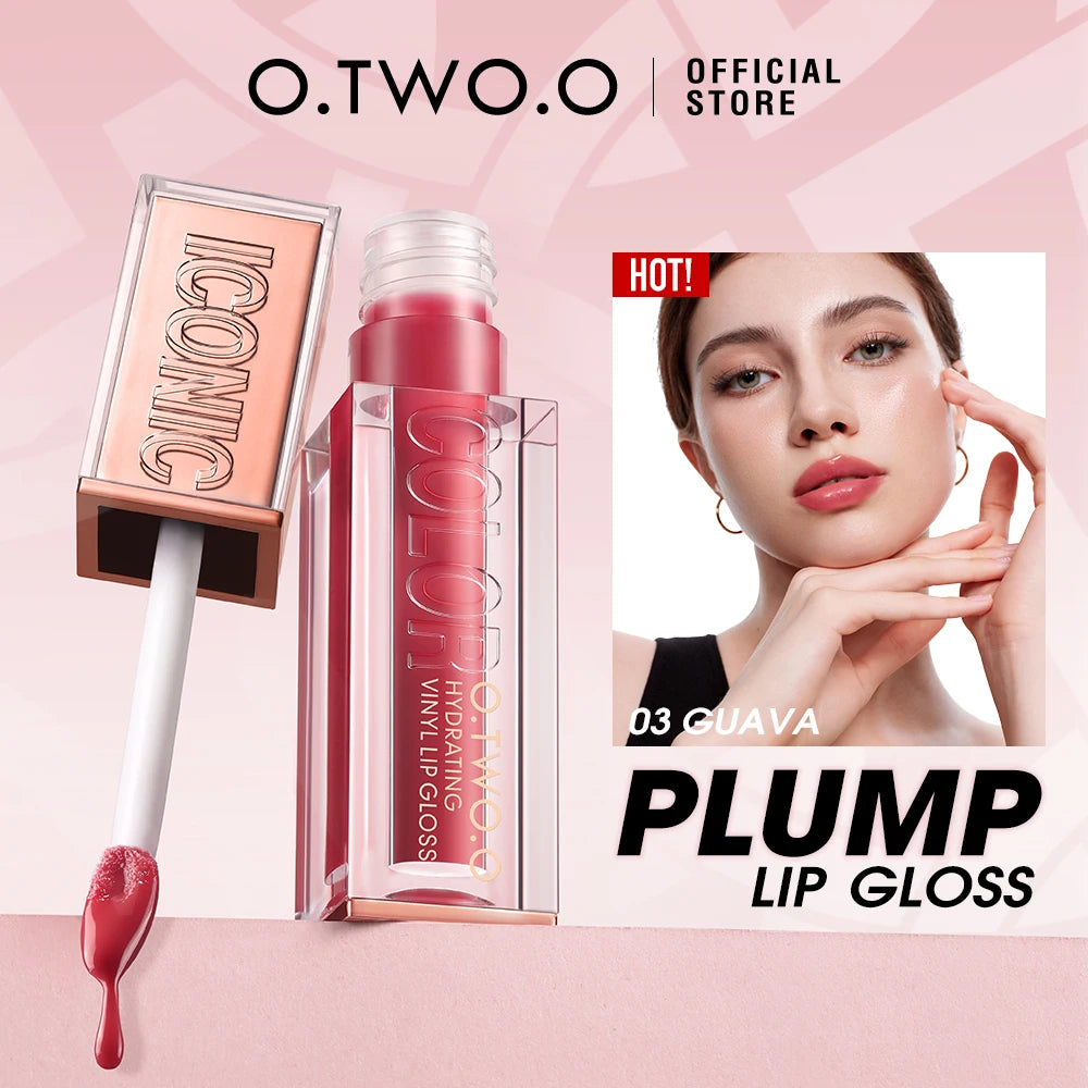 Hydrating Plump Lip Gloss – High-Shine Moisturising & Waterproof Lip Colour