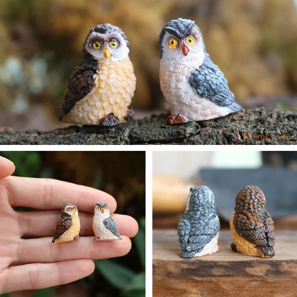 Mini Fairy Garden Figurines – Resin Fairy Statue Garden Decor