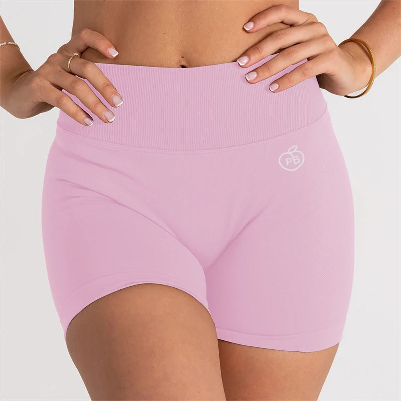 Bum Women V-Back Waist Shaping Scrunch Butt Shorts Fitness Training Yoga Clothing Butt Lifting Workout Leggings Cycling Sports