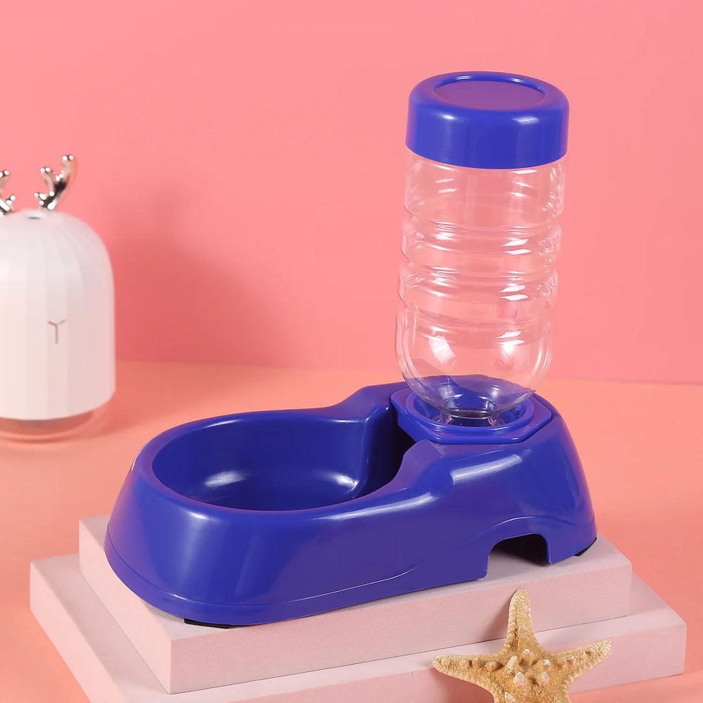 500ml Automatic Pet Water & Food Dispenser for Dogs and Cats