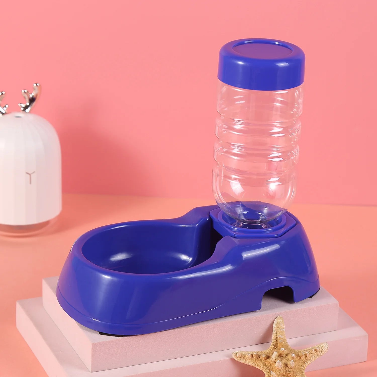 500ml Automatic Pet Water & Food Dispenser for Dogs and Cats