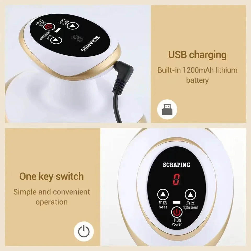 Electric Gua Sha Body Massager with Heat