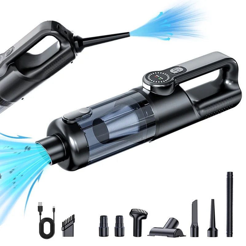 Wireless Car Vacuum Cleaner – Portable High Suction Handheld Vacuum
