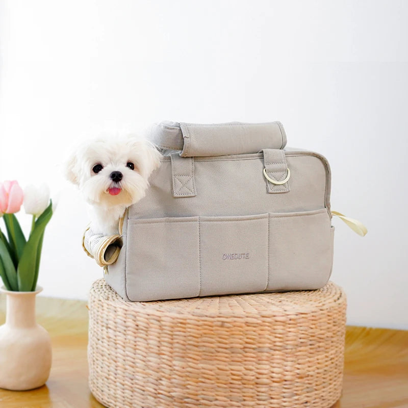 Portable Pet Shoulder Carrier Bag – Outdoor Sling for Cats & Small Dogs