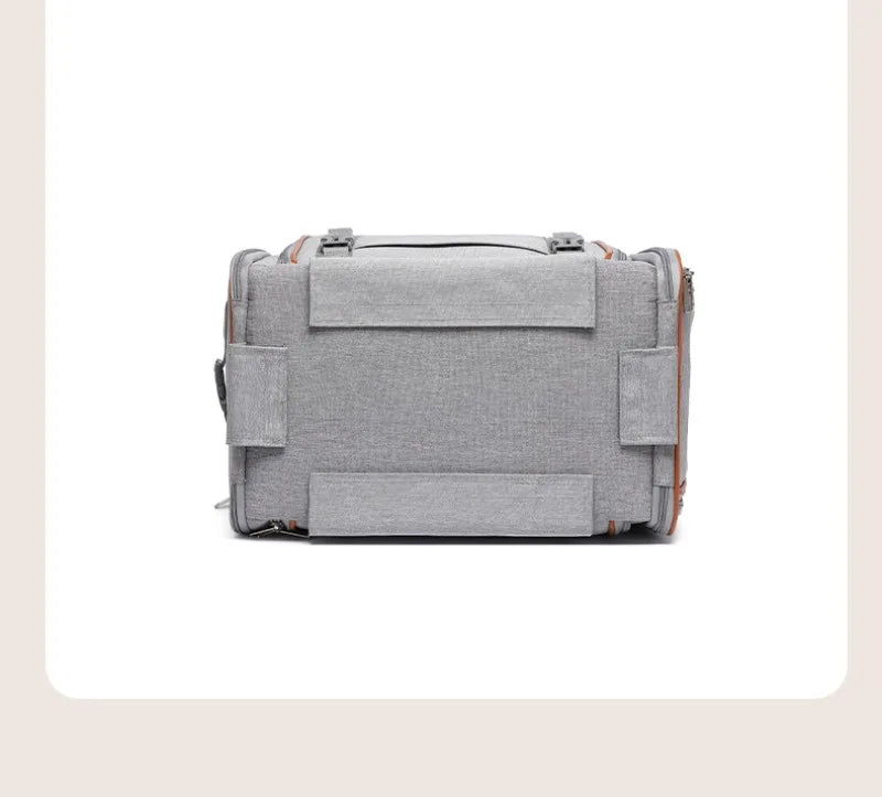 Pet Outdoor Suitcase Expandable Cat Bag Portable Pet Trolley Case Large Capacity Handbag Dog Cat Bag Car Bag Dog Travel Case