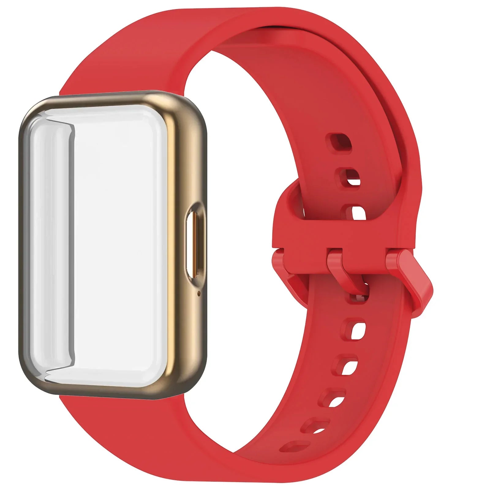 Samsung Galaxy Fit 3 Strap & Case – Silicone Band Cover Kit