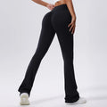 Women’s High-Waist Flared Yoga Leggings – Breathable Gym & Fitness Pants