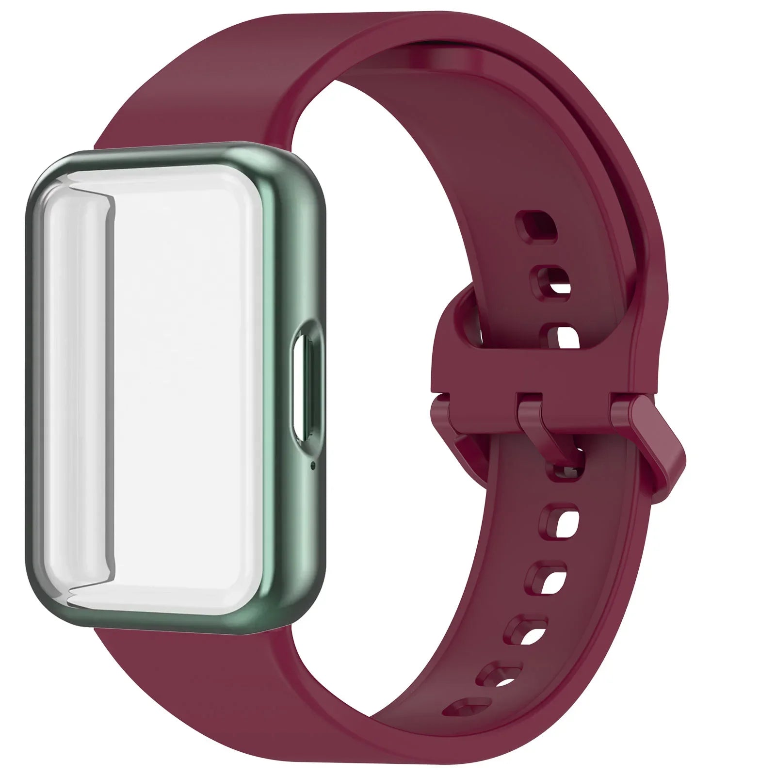 Samsung Galaxy Fit 3 Strap & Case – Silicone Band Cover Kit