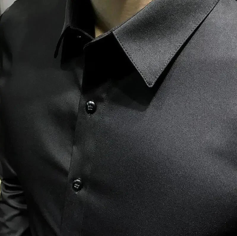 Men’s Long Sleeve Shirt – Elegant & Casual for Office and Everyday