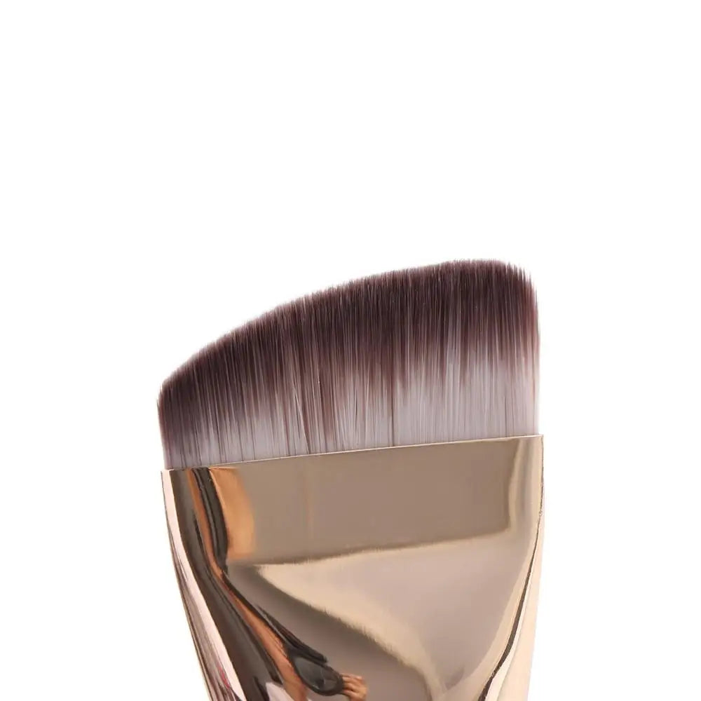 Ultra-Thin Flat Foundation Brush – Soft Synthetic Makeup Brush
