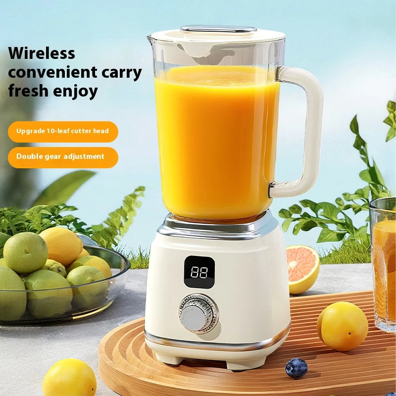 Portable USB Rechargeable Blender Mini Fruit Juicer Ice Crusher Smoothie & Milkshake Maker Travel Blender