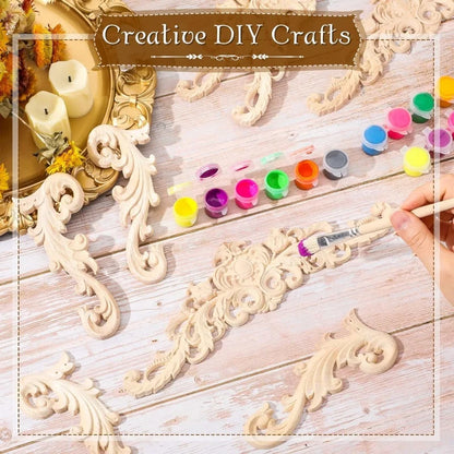 Decorative Wooden Appliques & Onlays for Furniture, Walls & Doors – DIY Wood Corner Frames