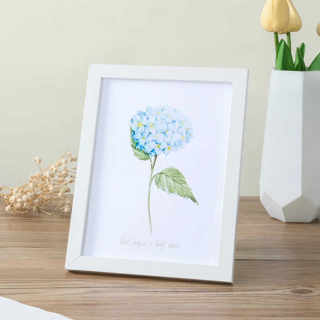 Wooden Photo Frame – Wall Hanging Picture Frame Stand for Photos