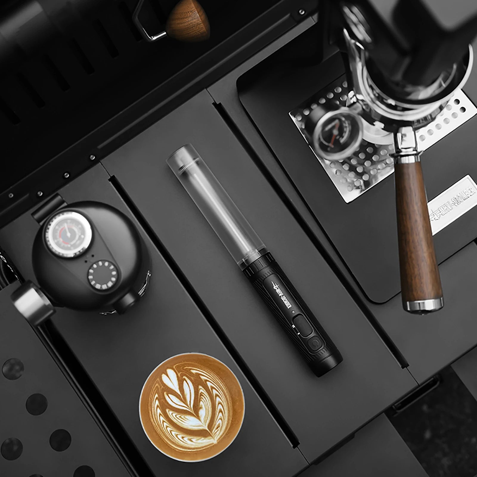 MHW-3BOMBER Electric Milk Frother – USB Rechargeable Coffee Frother