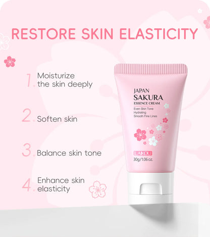 Sakura Whitening Face Cream – Anti-Aging Wrinkle Remover & Firming Moisturiser for Radiant Skin