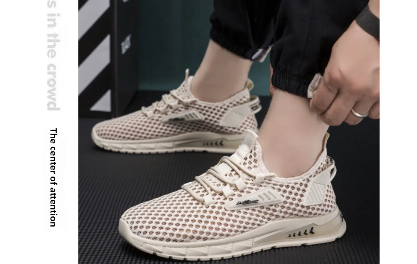 Men’s Breathable Mesh Sports Shoes