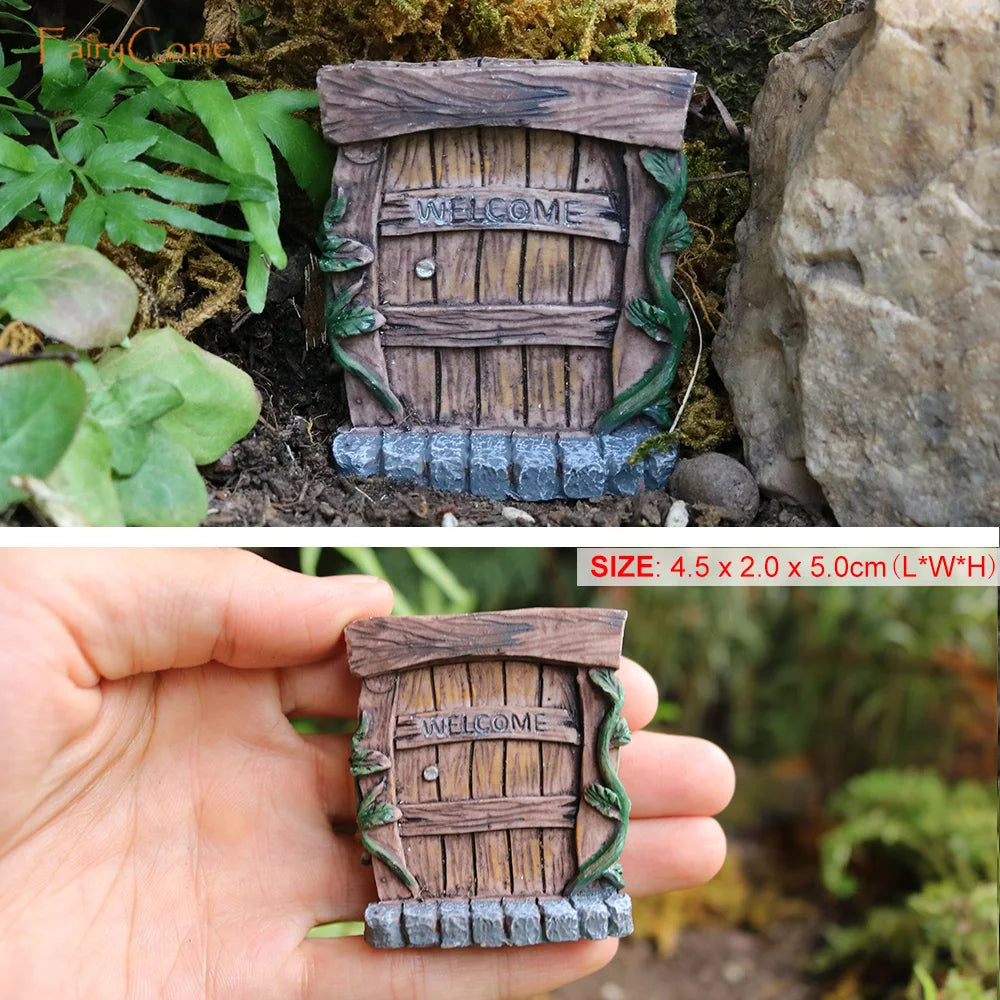 Mini Fairy Garden Figurines – Resin Fairy Statue Garden Decor