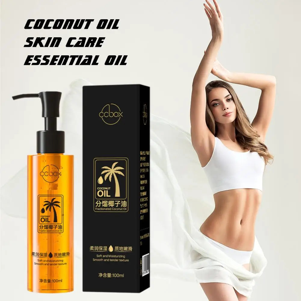 Distilled Coconut Oil Facial And Body Skincare Essential Oil Pure Coconut Oil for Skin Care Natural Coconut Oil Beauty Products