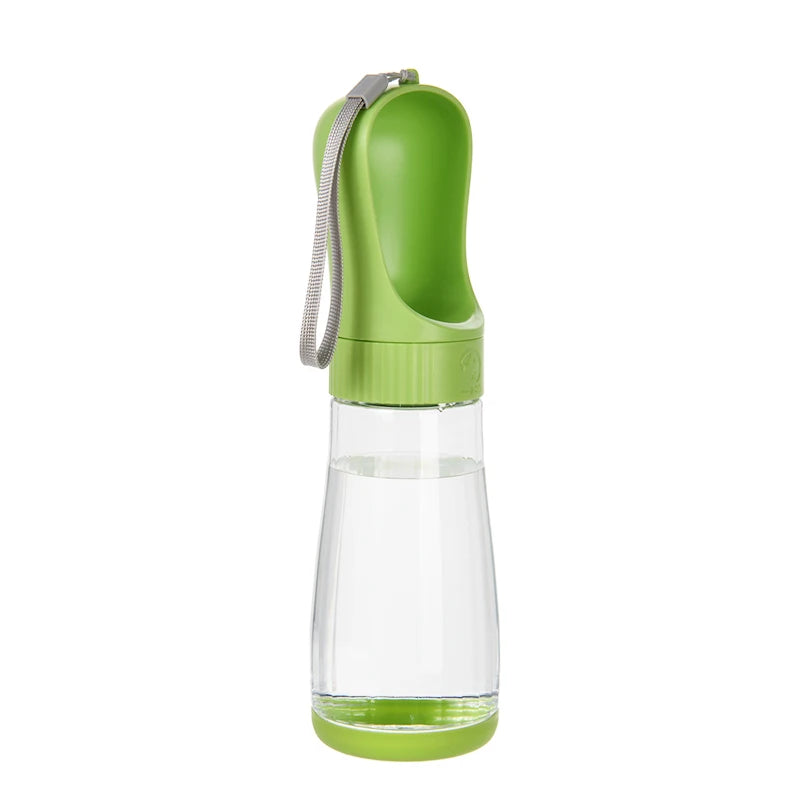 Portable 2-in-1 Dog Water Bottle with Food Container – Travel Pet Water Dispenser for Dogs & Cats