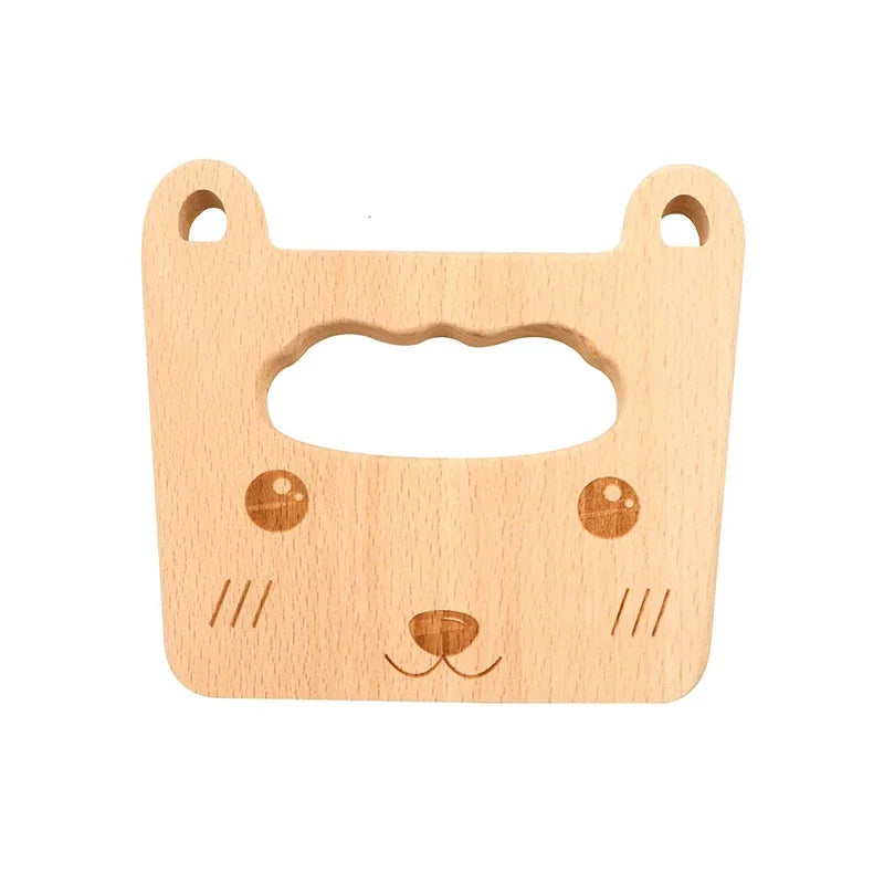 Wooden Cutter Kids Cute Shape Knife Kitchen Tools Fruit Vegetable Cutter For Children Safe Kitchen Cutting Toy DIY Tools