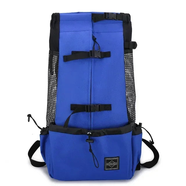 Breathable Pet Carrier Backpack Reflective Portable Travel Bag for Cats & Dogs Outdoor Dog Carrier for French Bulldog