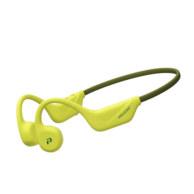 POLVCDG Open Bone Conduction Cycling Earphones Bluetooth 5.4 Earphones Outdoor Sports Running Earphones X1
