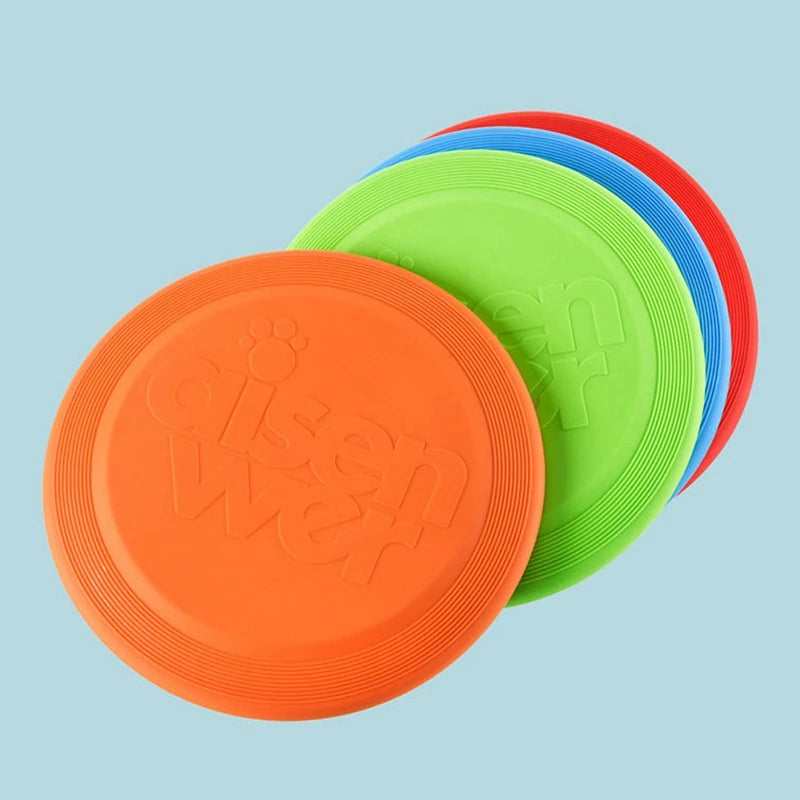 Silicone Dog Flying Disc – Soft Non Slip Training Frisbee Toy