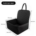 Waterproof Pet Car Seat Cushion Dog & Cat Passenger Seat Protector Mat Dirt-Proof Pet Travel Car Mat