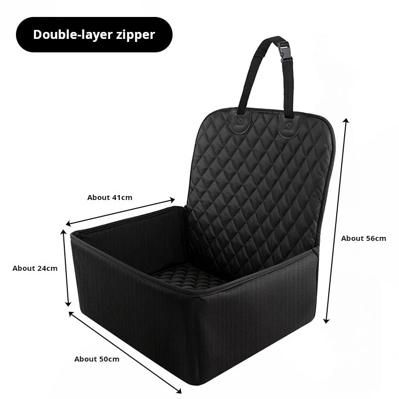 Waterproof Pet Car Seat Cushion Dog & Cat Passenger Seat Protector Mat Dirt-Proof Pet Travel Car Mat