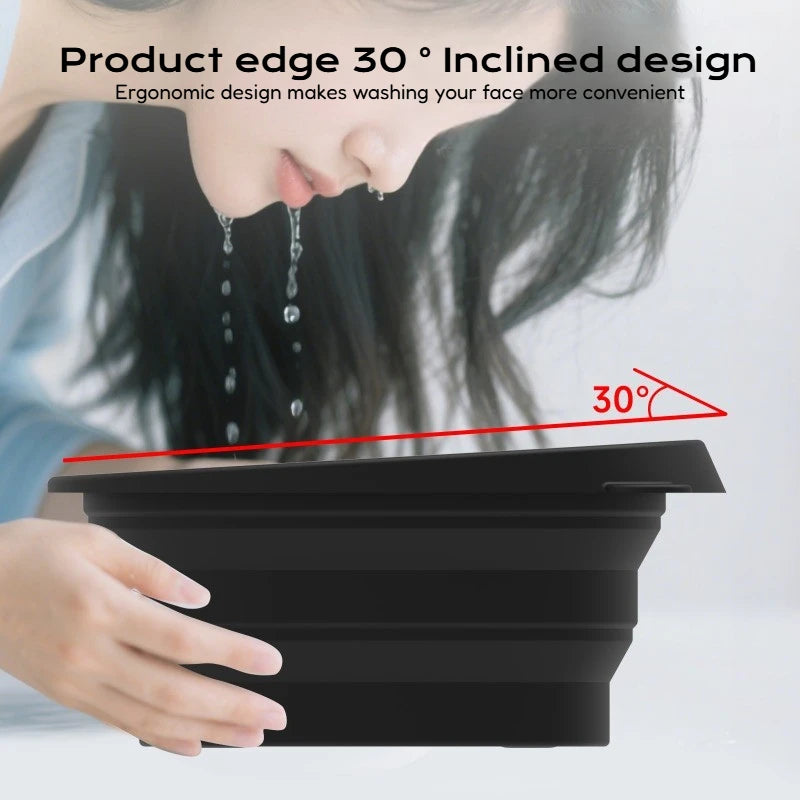 Silicone Facial Ice Bath Tray – Portable Cryo Skin Therapy Bowl
