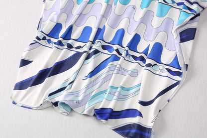 Elegant Women's Printed Maxi Dress – Casual Comfortable & Breathable Summer Wear