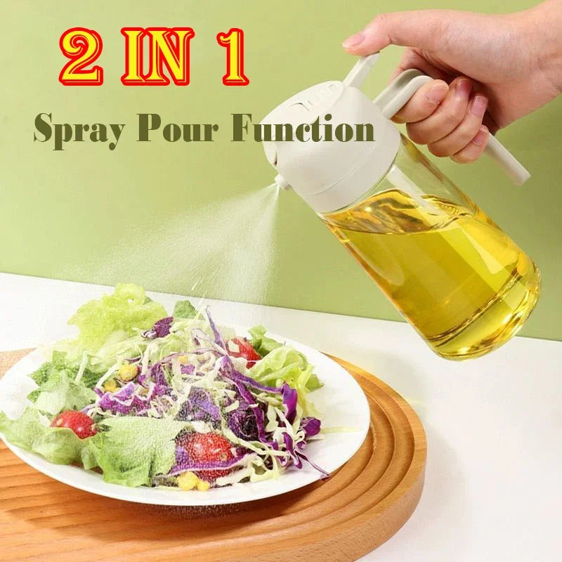 Oil Dispenser Seasoning Accessories Oil Cruet Bottle Oil Spray Kitchen Utensils for Kitchen Barbecue Oils Sprayer Container