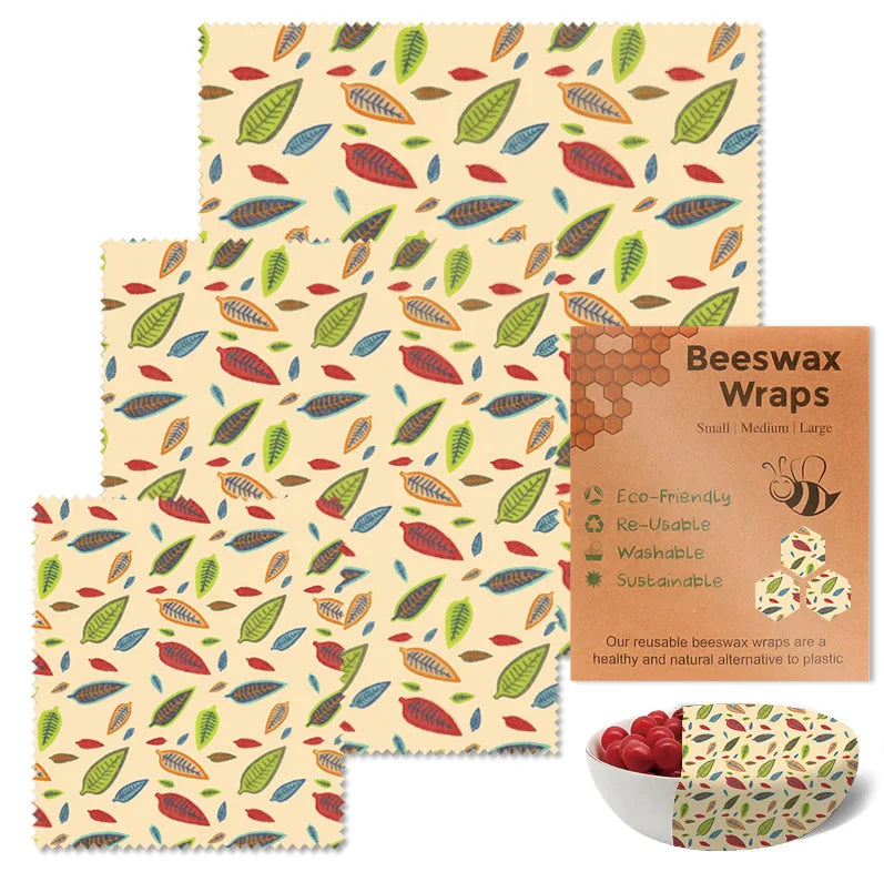 Beeswax Food Wrap – Reusable Cotton Preservation Cloth