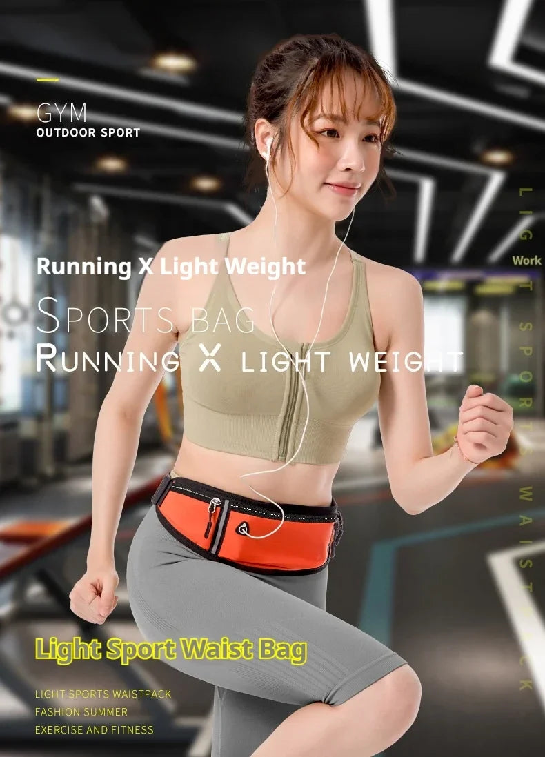 Waist Pack Women Sport Bag Men Multifunctional Running Waist Bag Fashion Phone Bag Chest Bags Women Handbag