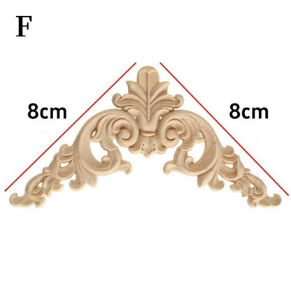 Decorative Wooden Appliques & Onlays for Furniture, Walls & Doors – DIY Wood Corner Frames