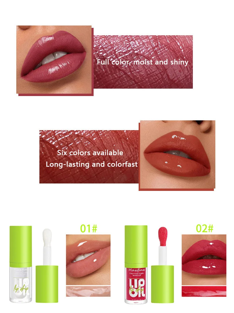 Waterproof Lip Gloss – Hydrating, High Shine, All-Day Wear