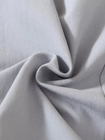 Elegant Women's Midi Skirt – High Waist Knee-Length Pleated Summer & Autumn Skirt