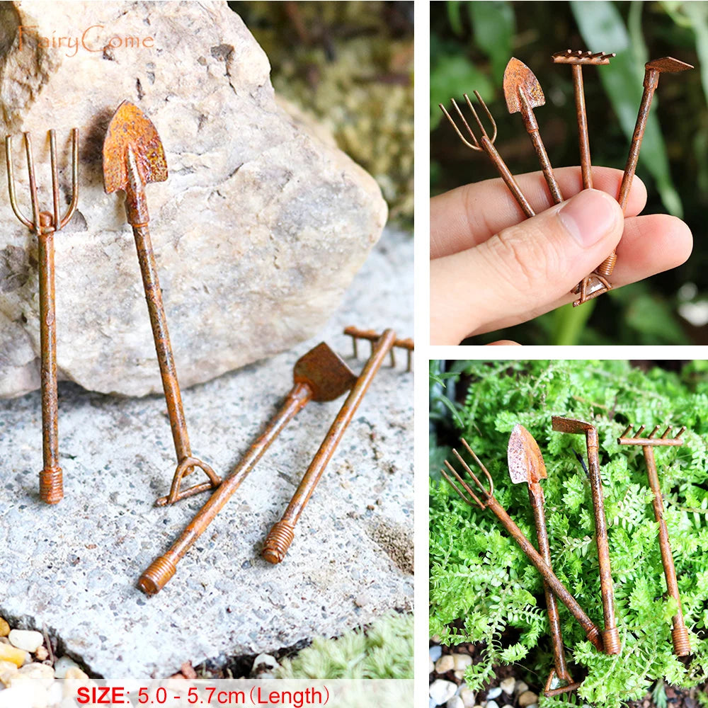 Mini Fairy Garden Figurines – Resin Fairy Statue Garden Decor