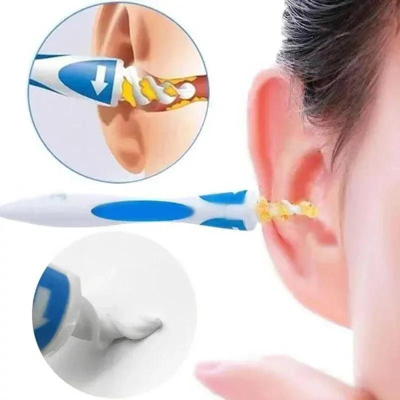Soft Silicone Ear Cleaner with 16 Replacement Tips – Safe for Babies, Kids & Adults