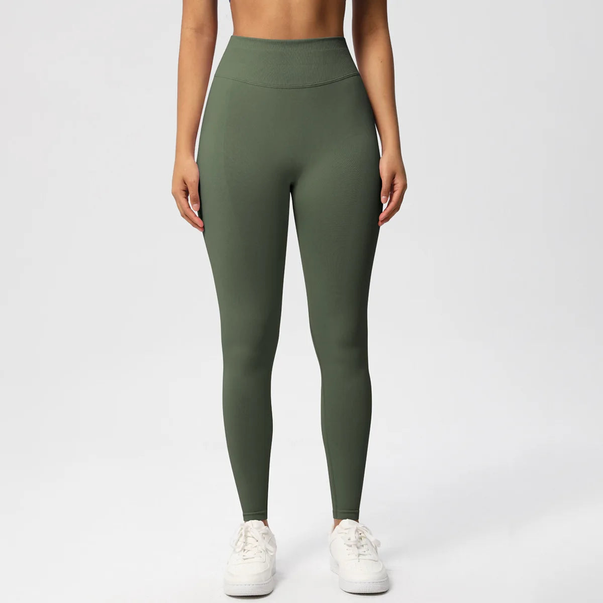 Seamless Fitness Pants Women's High Waist Yoga Leggings  High Stretchy Butt Lifting Breathable Sports Tights Women Gym Leggings