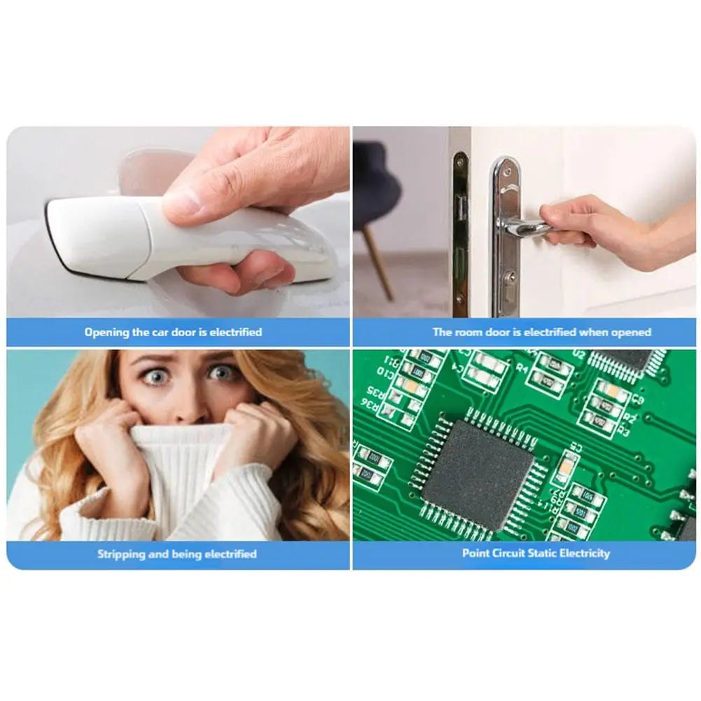 Portable Anti-Static Keychain Human Body Static Electricity Remover