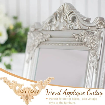Decorative Wooden Appliques & Onlays for Furniture, Walls & Doors – DIY Wood Corner Frames