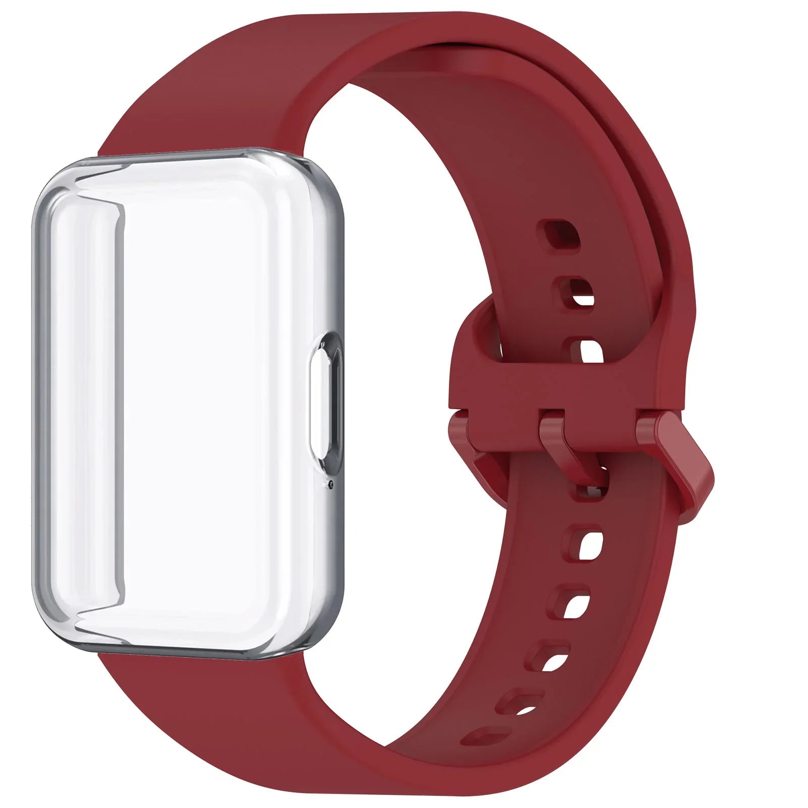 Samsung Galaxy Fit 3 Strap & Case – Silicone Band Cover Kit