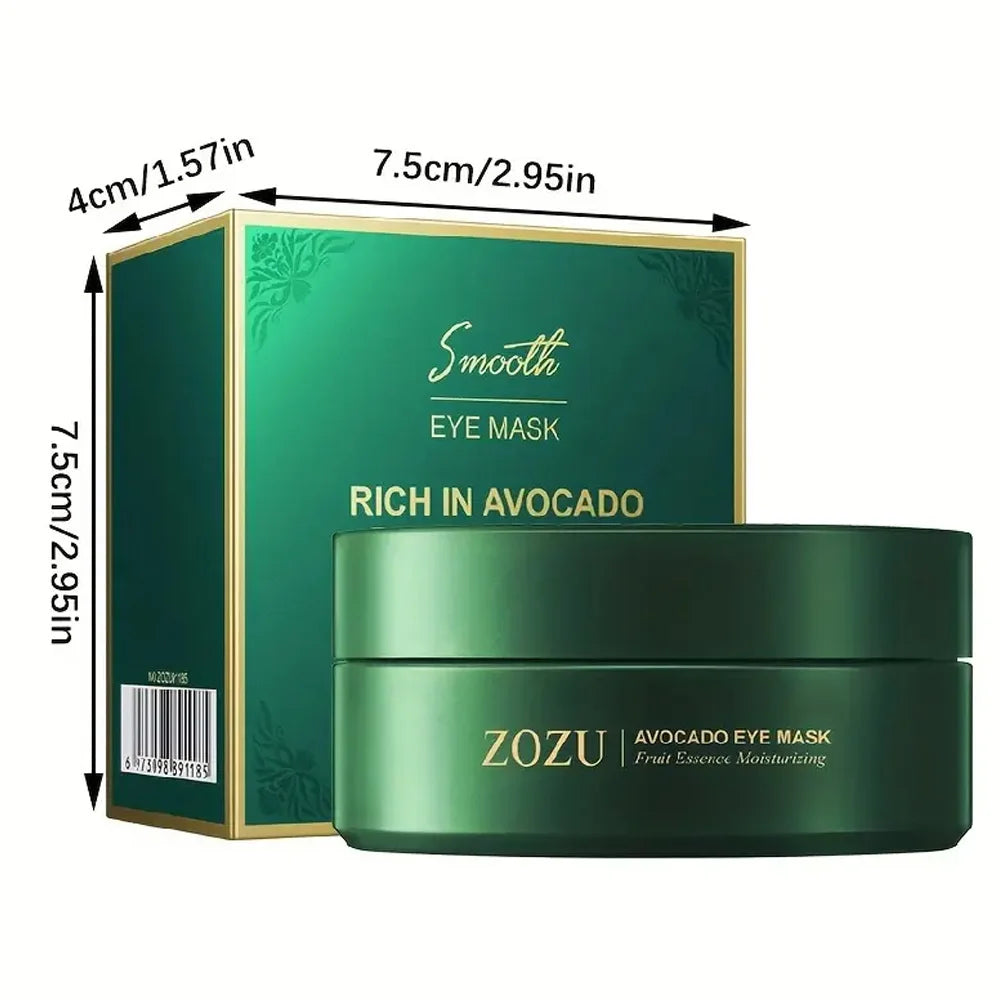 Avocado Golden Collagen Eye Mask Anti Dark Circles Eye Bags Moisturizing Anti Wrinkle Eye Patches Skin Care Products organic NEW