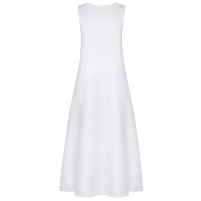 Women’s Boho Maxi Dress – Summer Casual Floral Loose Long Dress for Beach & Party