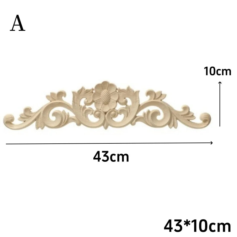 Decorative Wooden Appliques & Onlays for Furniture, Walls & Doors – DIY Wood Corner Frames