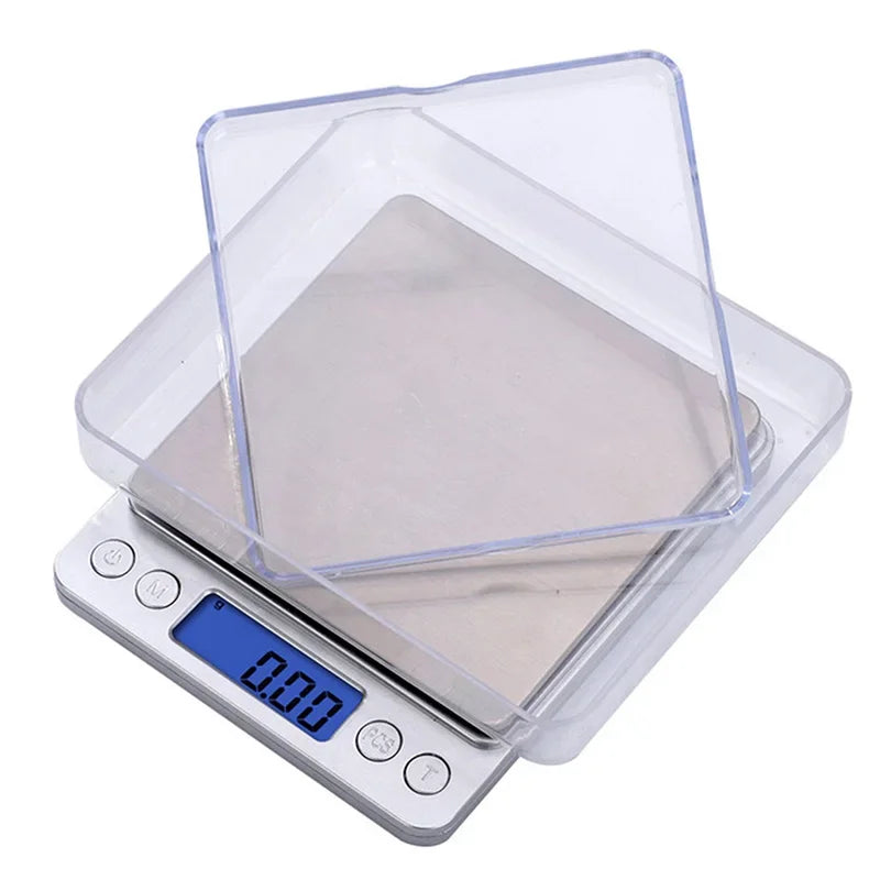 Digital Kitchen Scale – Mini Stainless Steel Precision Gram Scale