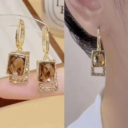 925 Silver Needle Pearl Tassel Drop Earrings for Women – Trendy Zircon Statement Jewellery